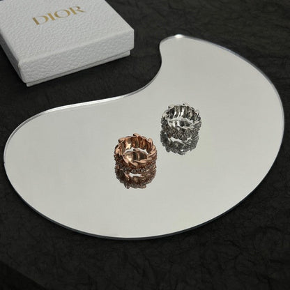 18K CD Archi Bar en Corolle Bague Ring