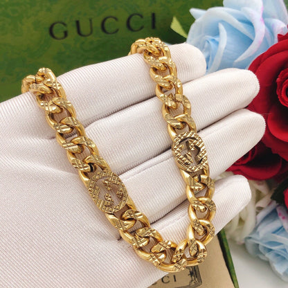 18K Double G Chain Bracelet