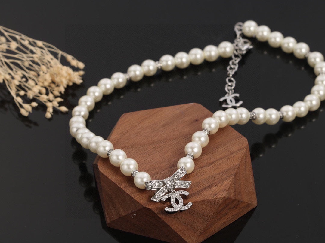 18K CC Centenary Pearls Necklace
