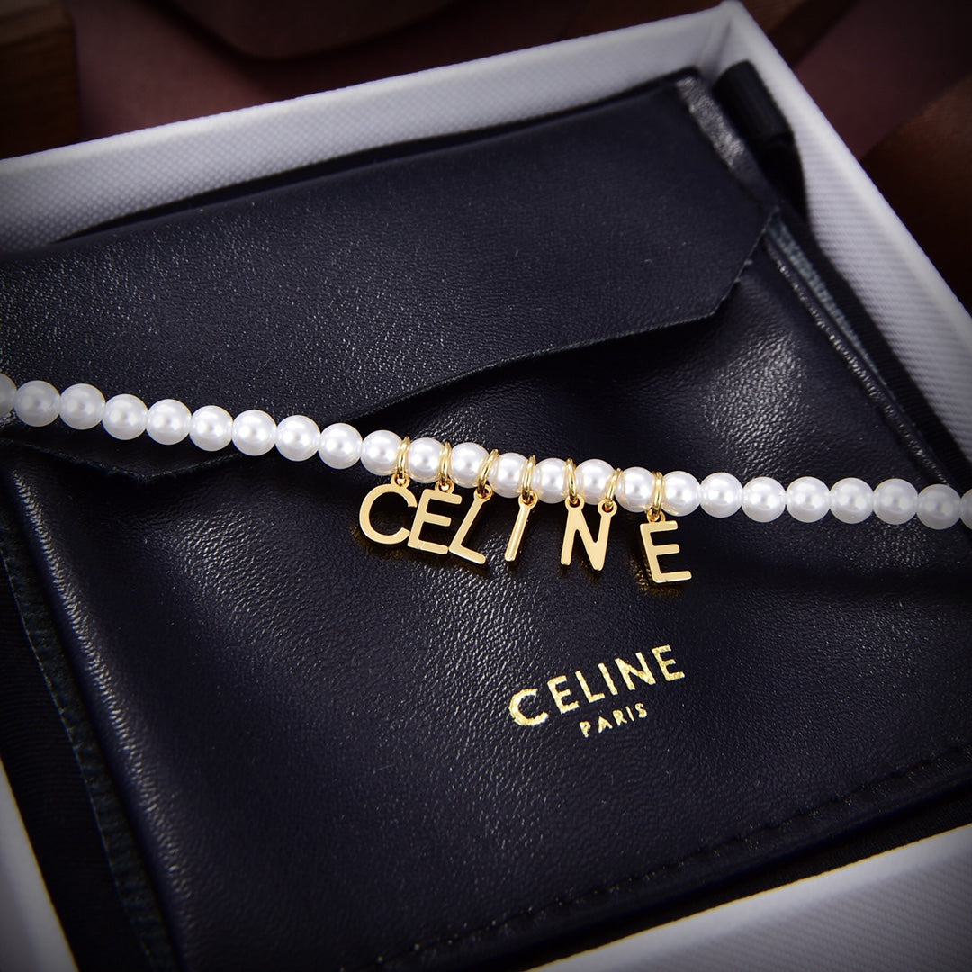 18K Triomphe Paris Pearls Bracelet