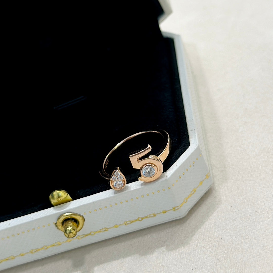18K CC No.5 Ring
