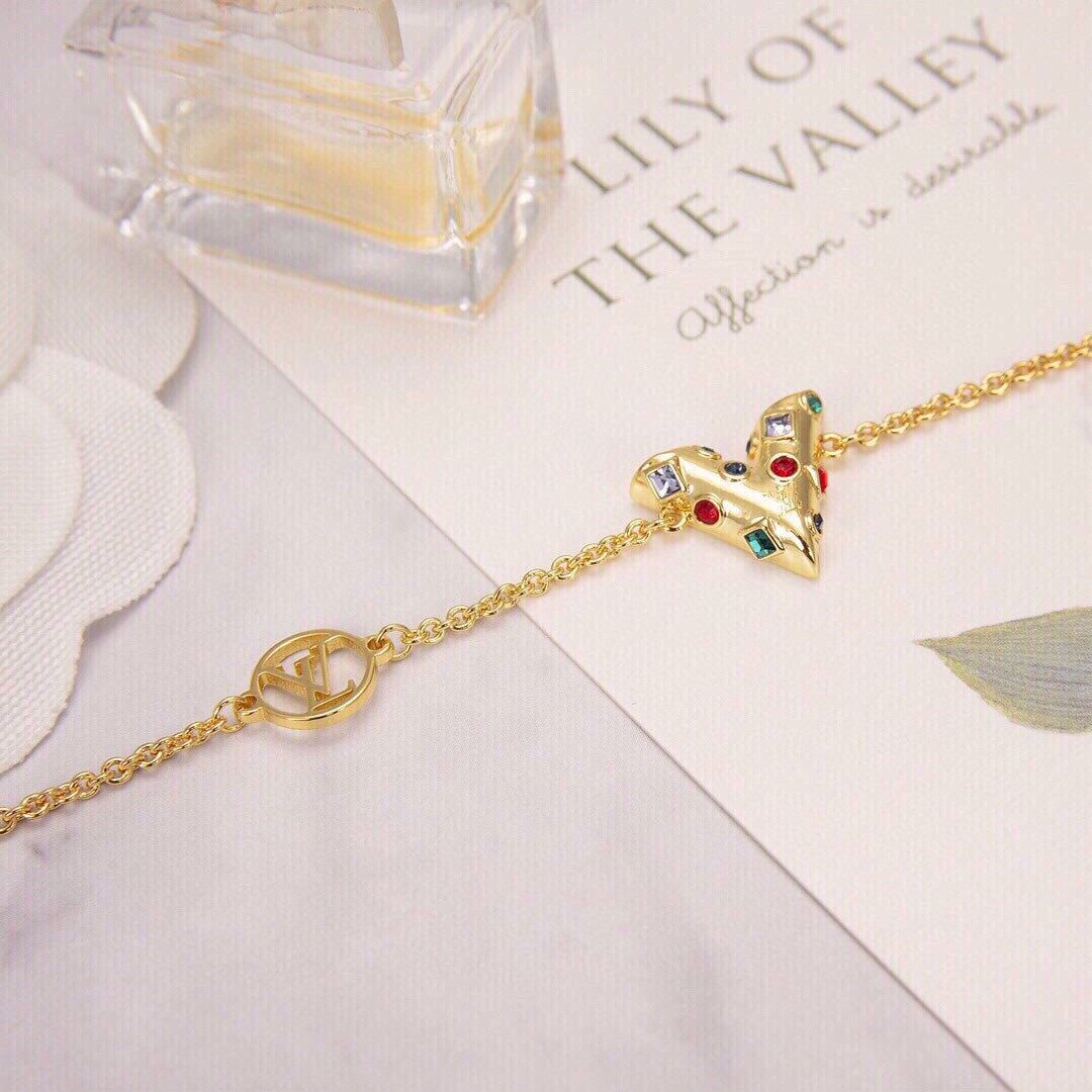 18K Louis Essential V Plan¨¨te Bracelet