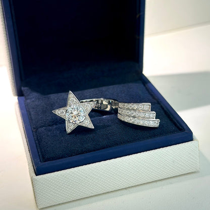 18K CC Com¨¨te Diamonds Ring