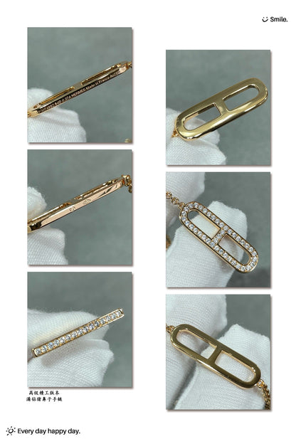 18K Ever Chaine D'ancre H Bracelet