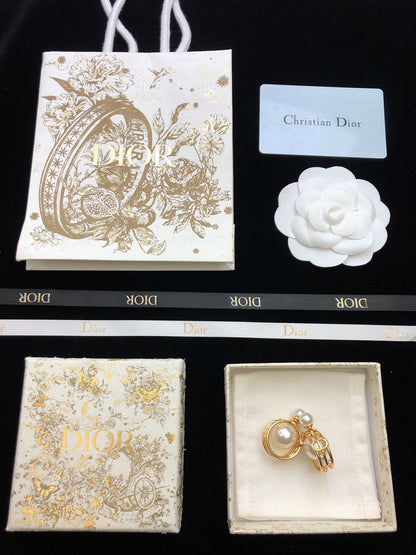 18K CD D-Backstage Earrings