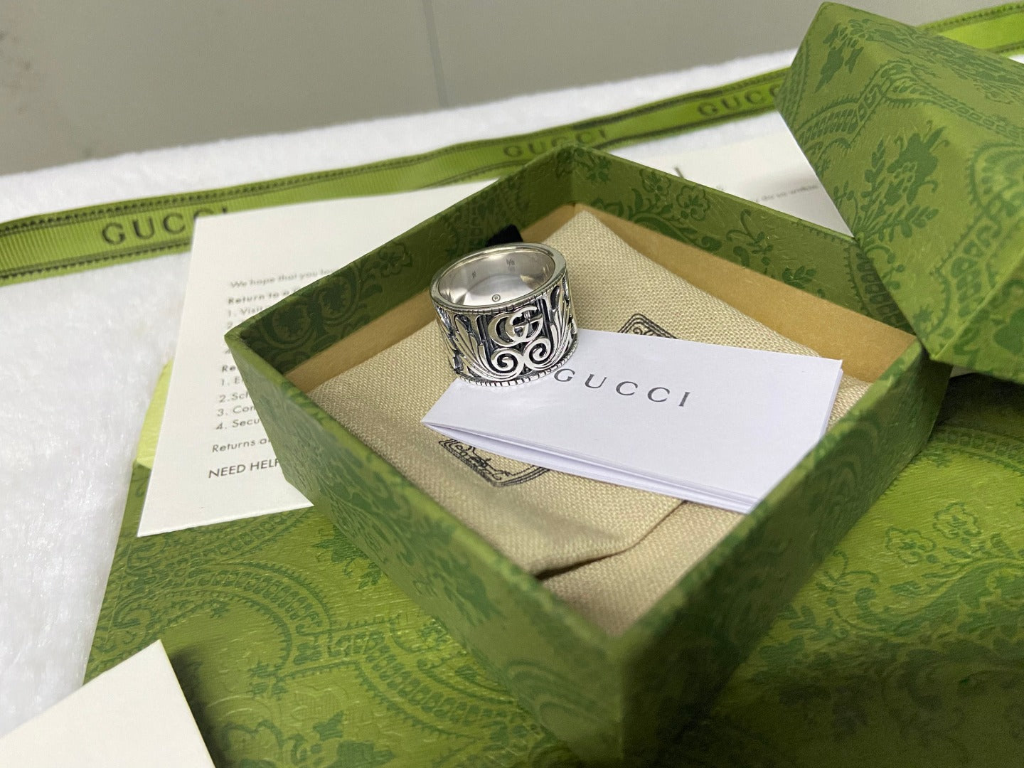 Double G Marmont Ring