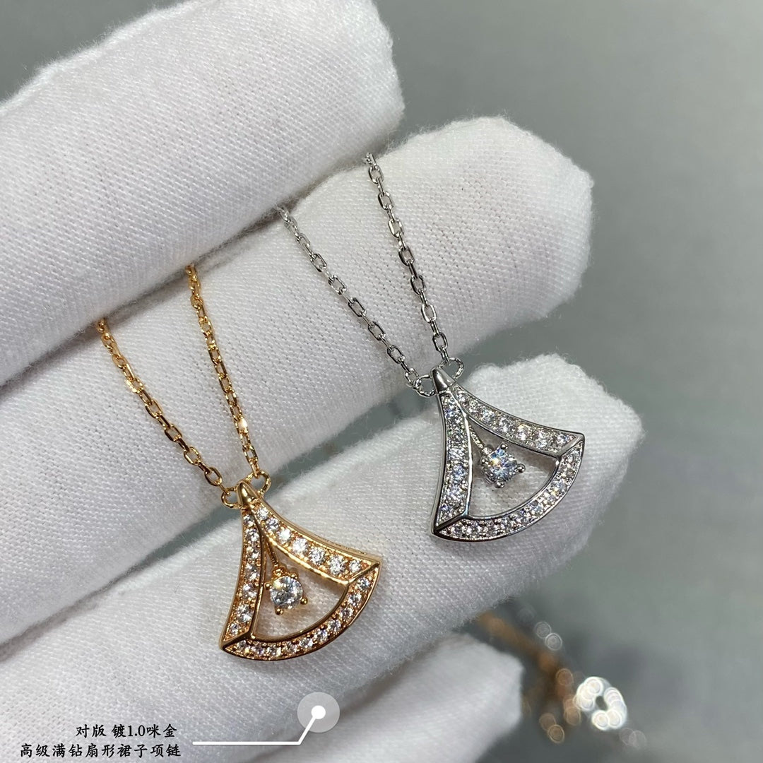 18K Divas' Dream Pav¨¦ Diamond Openwork Necklace