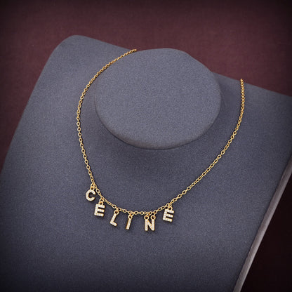 18K Triomphe Paris Strass Crystals Necklace