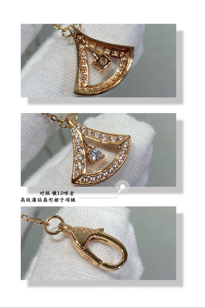 18K Divas' Dream Pav¨¦ Diamond Openwork Necklace