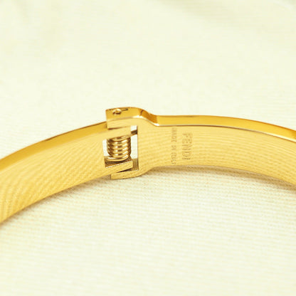 18K F Is Crystals Bracelet