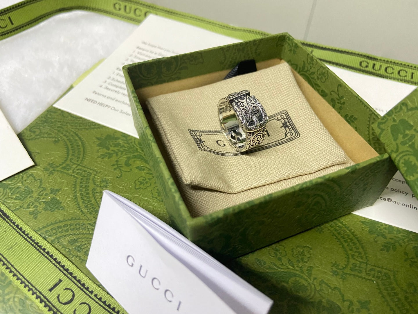 Double G Garden Gatto Ring