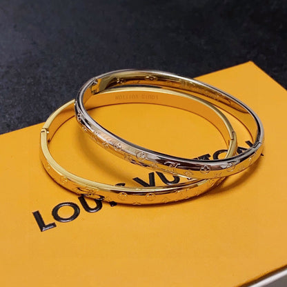 18K Louis Monogram Bracelet