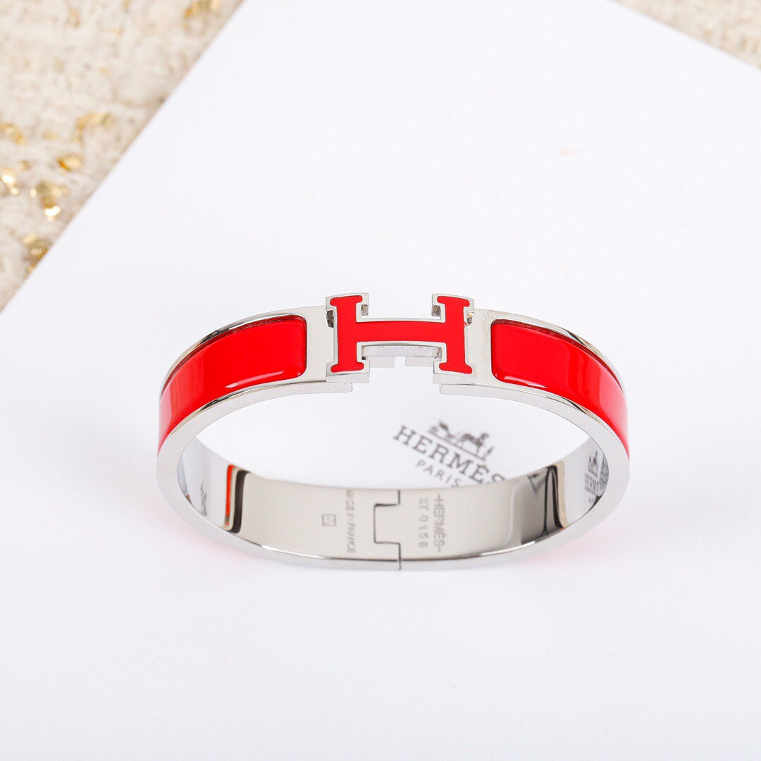 18K Clic H Red Bracelet