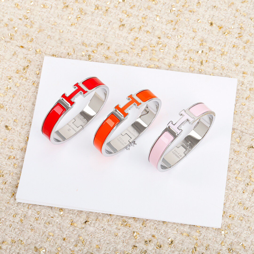 18K Clic H Red Bracelet